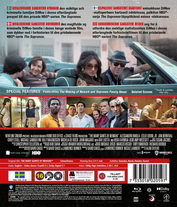 The many saints of Newark - A Sopranos story (Blu-ray)