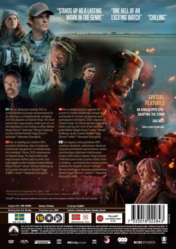 Pestens tid (2020) - Miniserien (3 DVD)