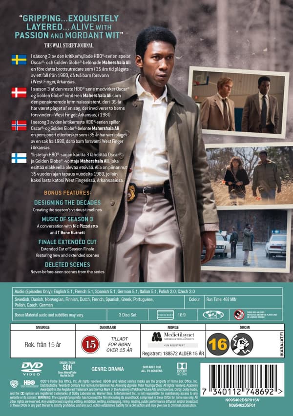 True Detective / Säsong 3 (3 DVD)