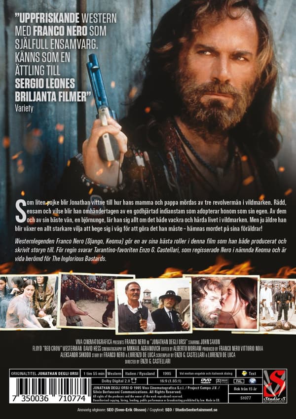 Hämnaren från vildmarken (DVD)