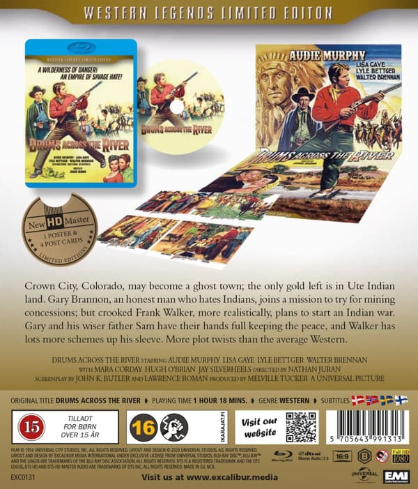 Trummor över floden - Ltd + poster (Blu-ray)