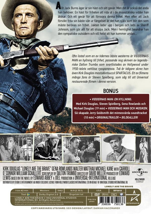 Viddernas man - Digitalt restaurerad (DVD)