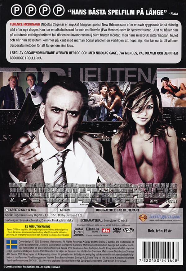 Bad Lieutenant (2009) (DVD)