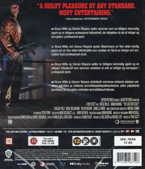 Den siste scouten (Blu-ray)