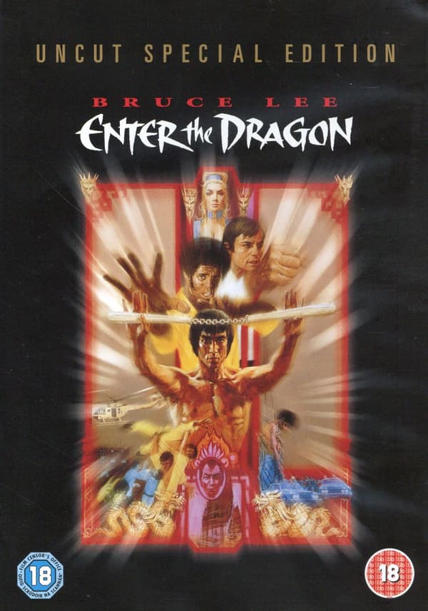 Enter the dragon Uncut (Ej svensk text) (DVD)