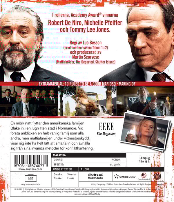 Farväl till maffian (Blu-ray)