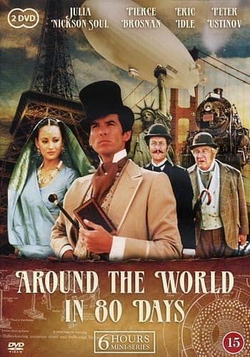 Jorden runt på 80 dagar / Miniserien (1989) (2 DVD)
