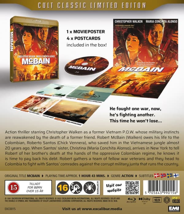 McBain - Limited edition + poster (Blu-ray)
