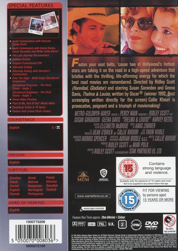 Thelma & Louise - Special Edition (DVD)