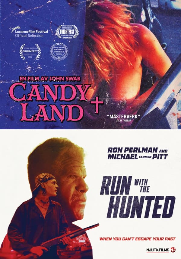 Candyland + Run With the Hunted (2 filmer) (2 DVD)