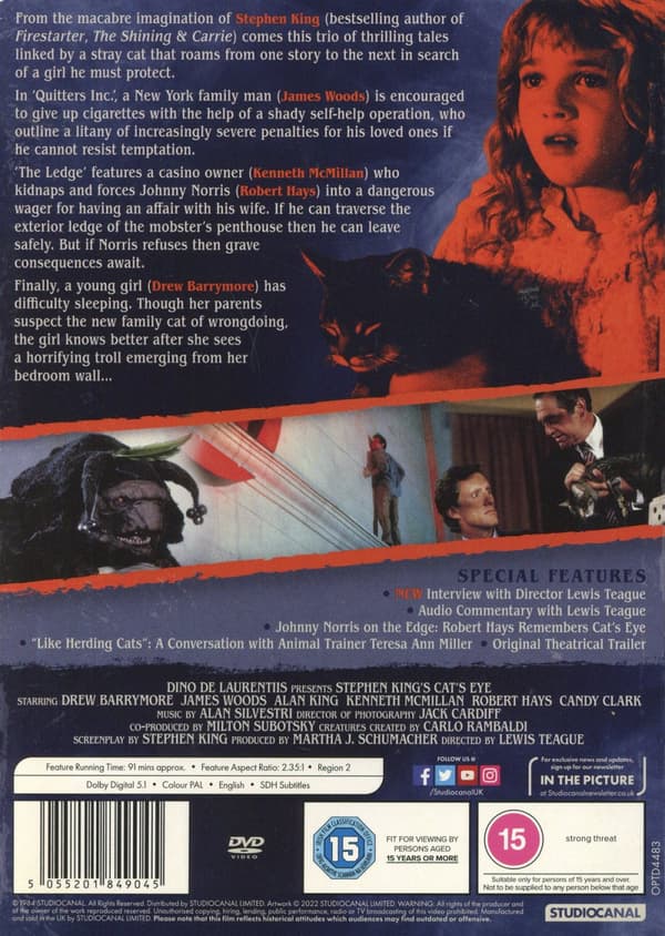 Cat's eye (Ej svensk text) (DVD)