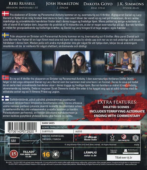 Dark skies (Blu-ray)