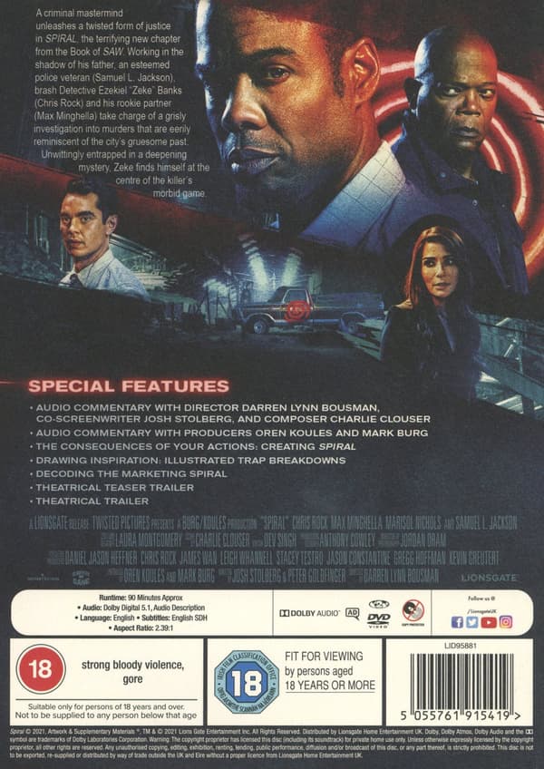 Spiral - The legacy of Saw (Ej svensk text) (DVD)