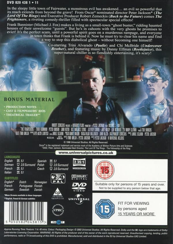 The Frighteners (DVD)