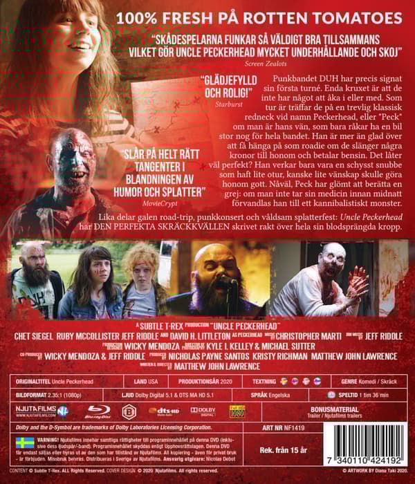 Uncle Peckerhead (Blu-ray)
