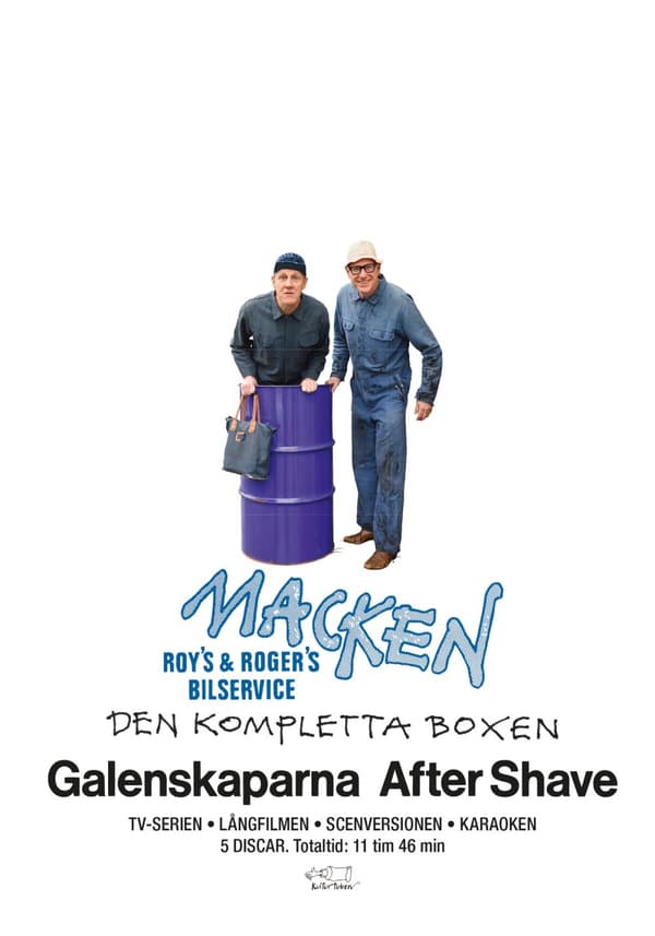 Galenskaparna - Macken den kompletta boxen (5 DVD)