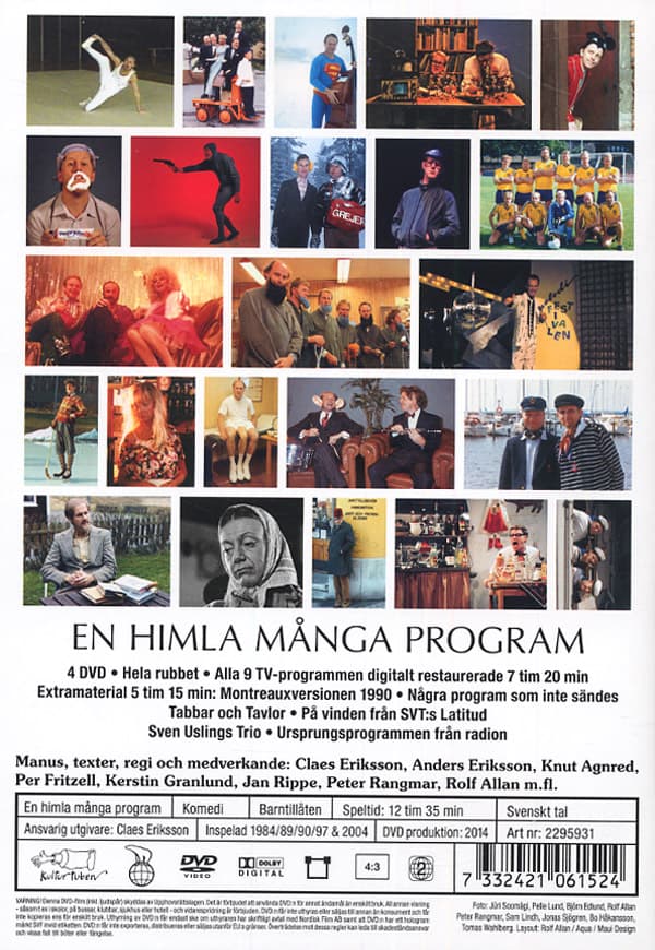 Galenskaparna / En himla många program - Remast. (4 DVD)