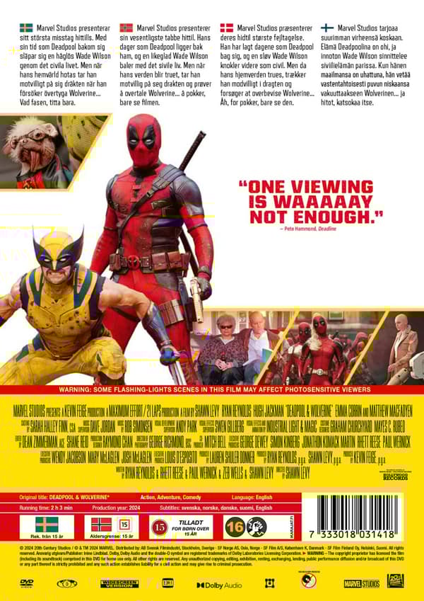 Deadpool & Wolverine (DVD)