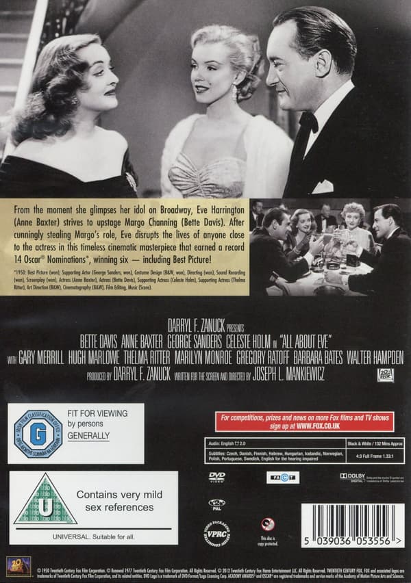 Allt om Eva (DVD)