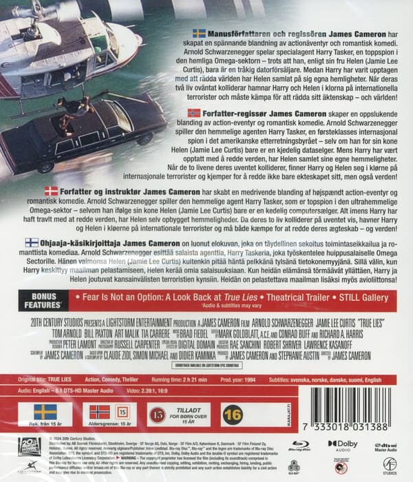 True lies (Blu-ray)
