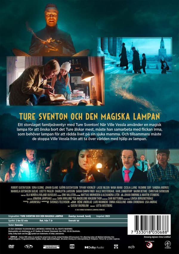 Ture Sventon och den magiska lampan (DVD)