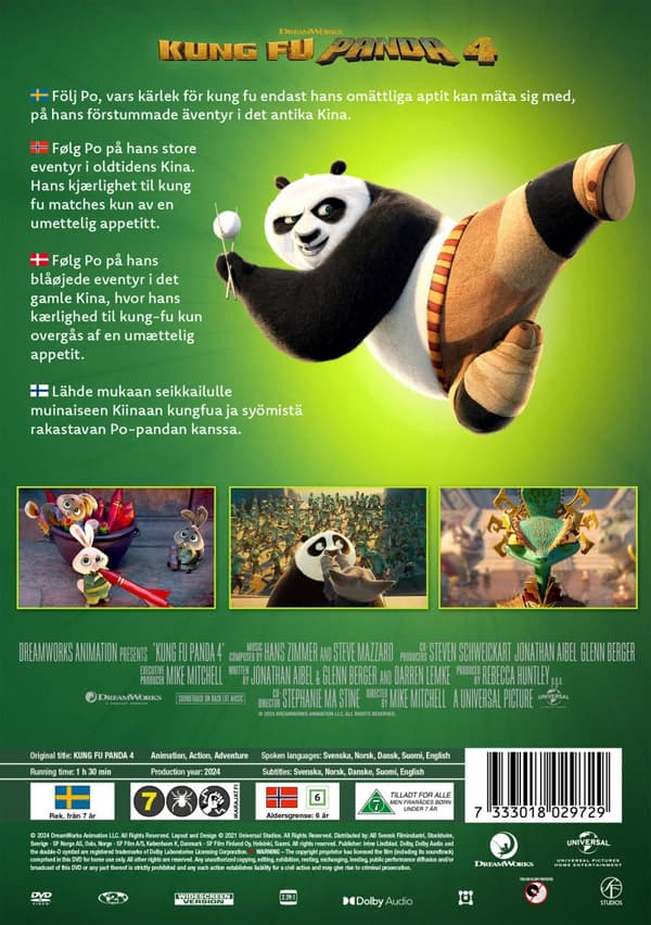 Kung fu panda 4 (DVD)