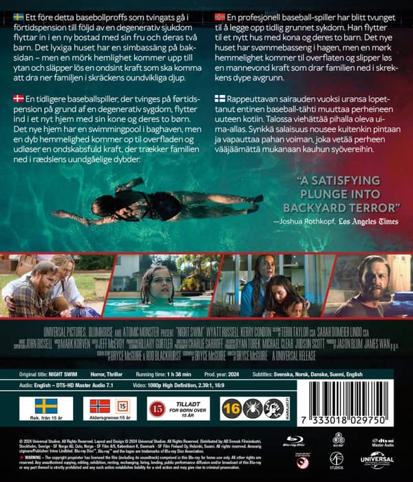Night swim (Blu-ray)