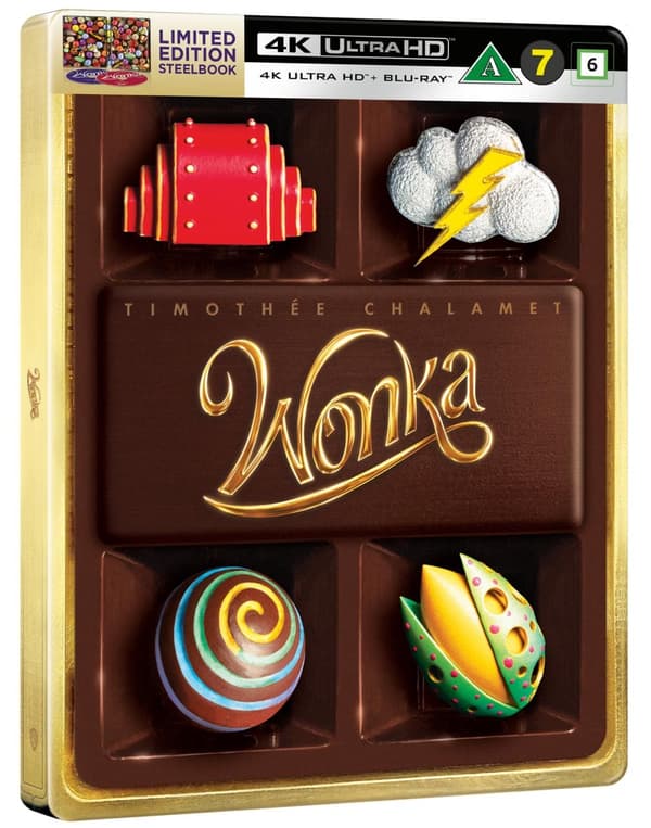 Wonka - Ltd Steelbook (4K Ultra HD + Blu-ray)