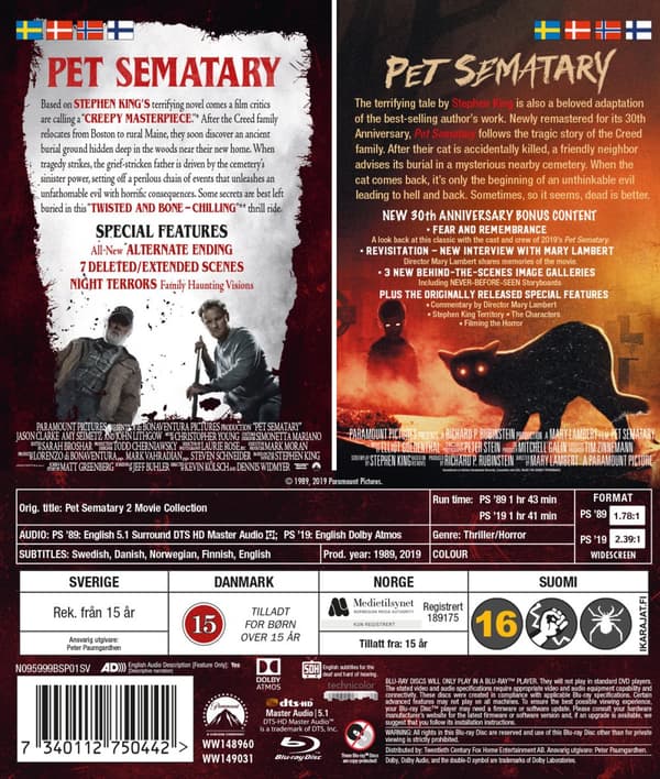 Jurtjyrkogården (1989 + 2019) (2 Blu-ray)