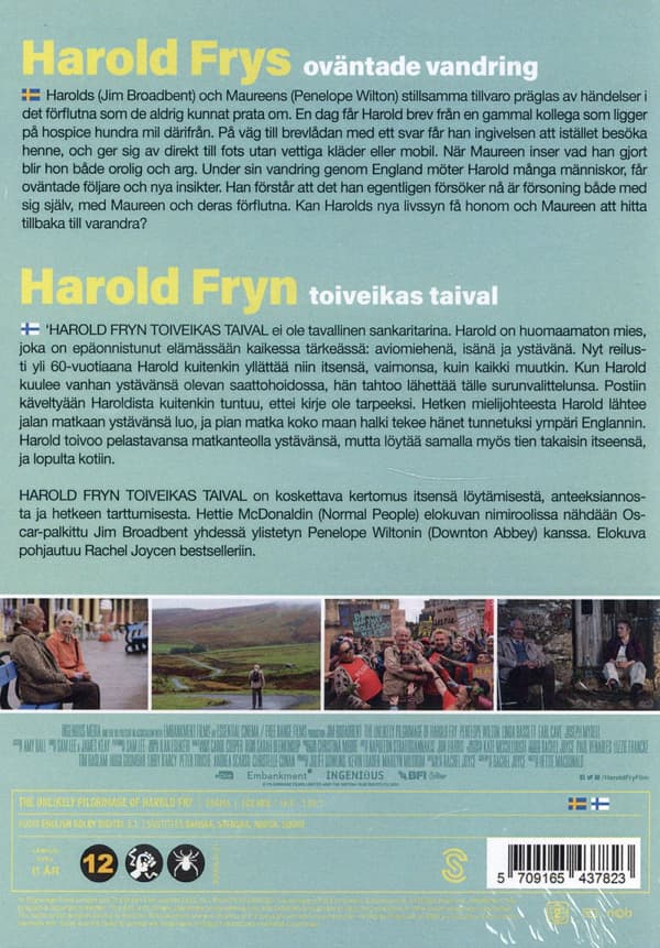 The unlikely pilgrimage of Harold Fry (DVD)