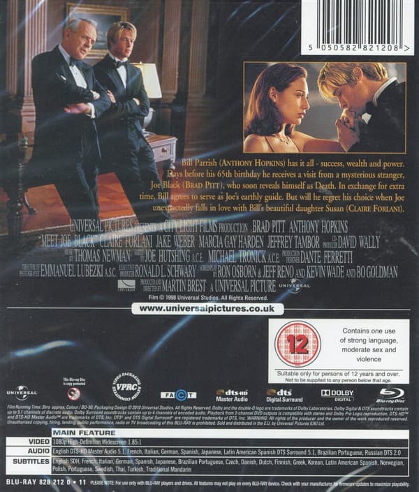 Möt Joe Black (Blu-ray)