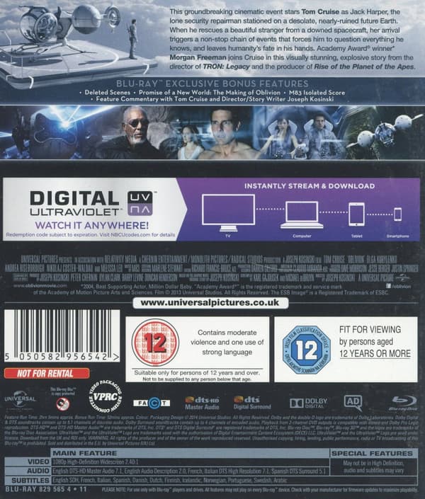 Oblivion (Blu-ray)