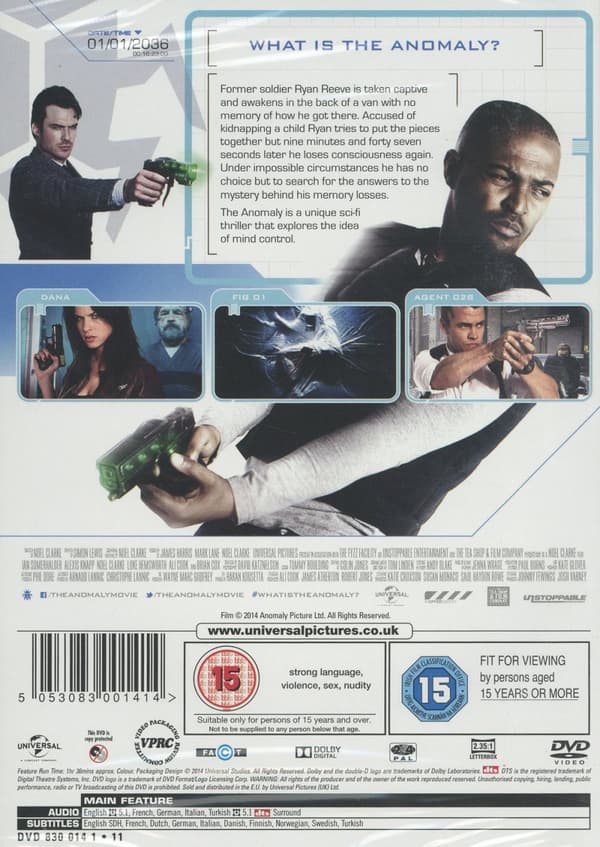 The Anomaly (DVD)