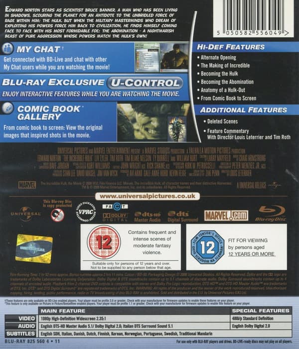 The Incredible Hulk (Blu-ray)