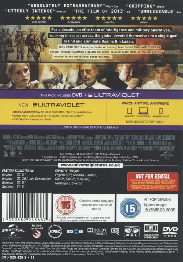 Zero Dark Thirty (DVD)