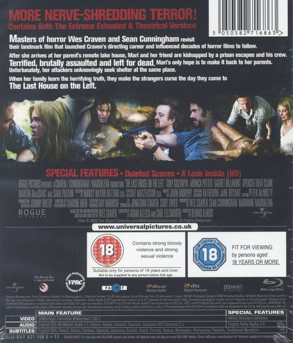 The last house on the left (Blu-ray)
