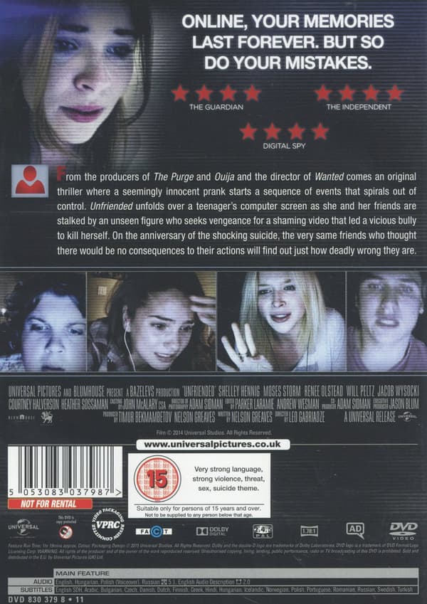 Unfriended (DVD)