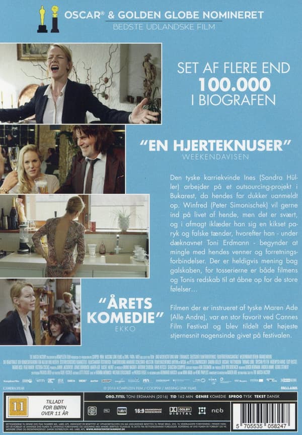 Min far Toni Erdmann (Ej svensk text) (DVD)