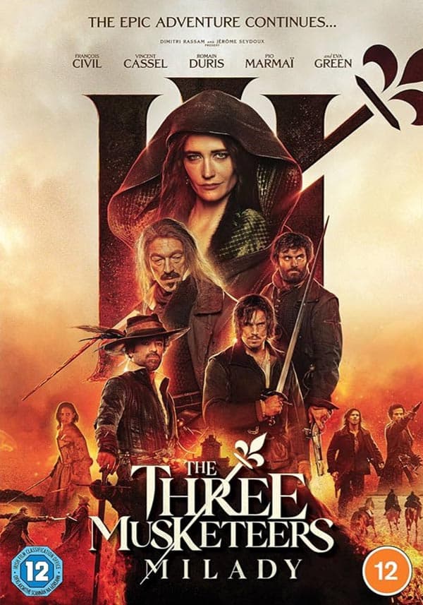 De tre musketörerna - Milady  Del 2 (Ej text) (DVD)