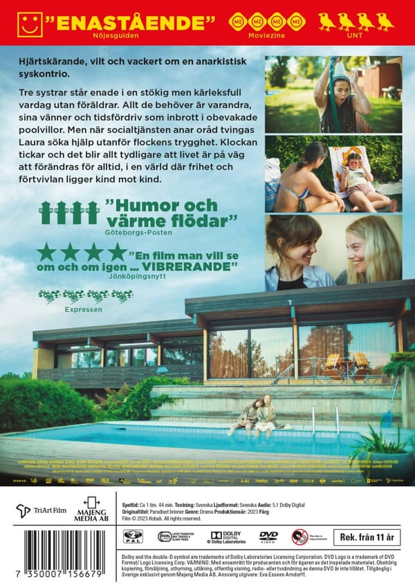 Paradiset brinner (DVD)