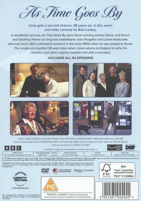 As time goes by / Complete series (Ej textad) (11 DVD)