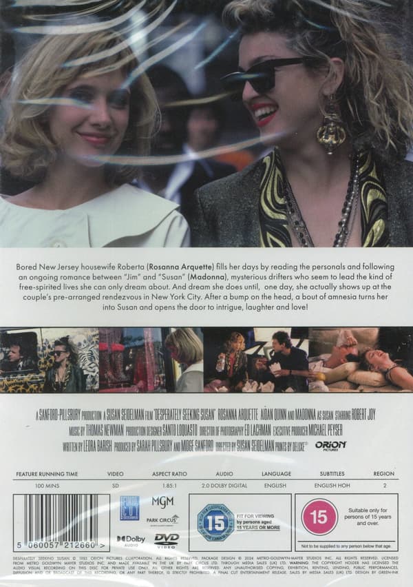 Susan var är du? (Ej svensk text) (DVD)