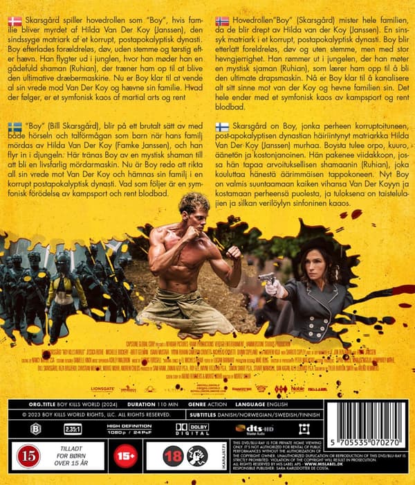 Boy kills world (Blu-ray)