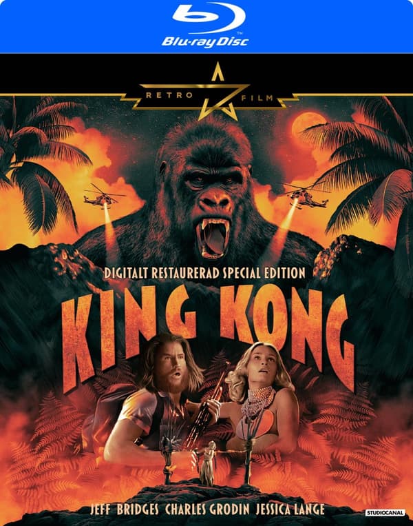 King Kong (1976) - Digitalt restaurerad (Blu-ray)