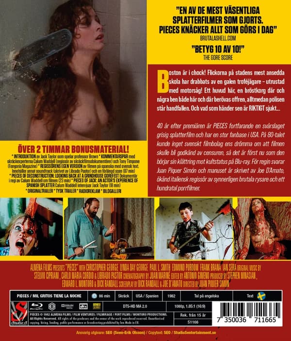 Pieces - Digitalt restaurerad (Blu-ray)