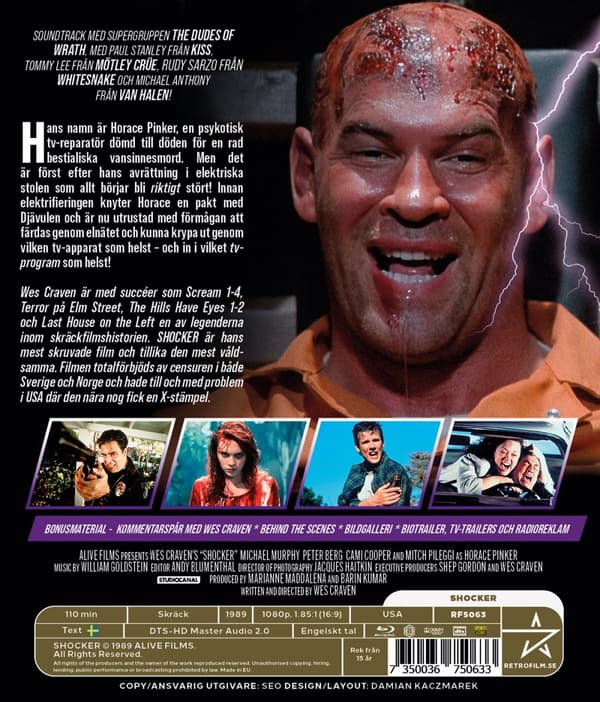 Shocker - Digitalt restaurerad (Blu-ray)