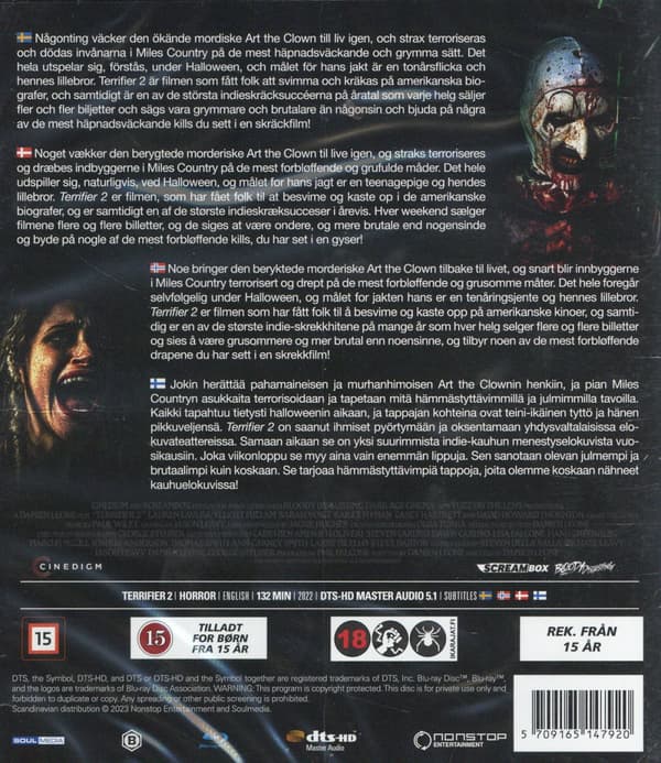 Terrifier 2 (Blu-ray)