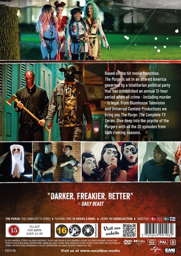 The Purge / The complete TV-series (6 DVD)