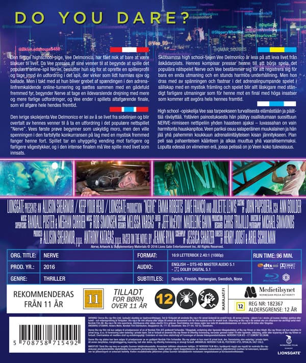 Nerve (Blu-ray)