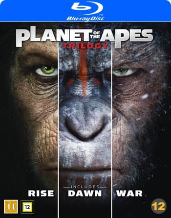 Planet of the apes 1-3 collection (3 Blu-ray)